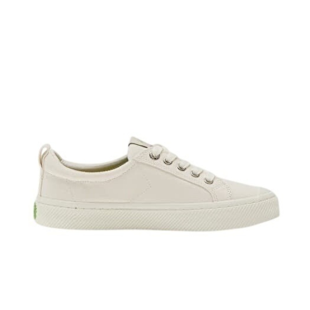 Cariuma OCA Low Off-White Canvas Sneakers Sustainable Low Top Shoes